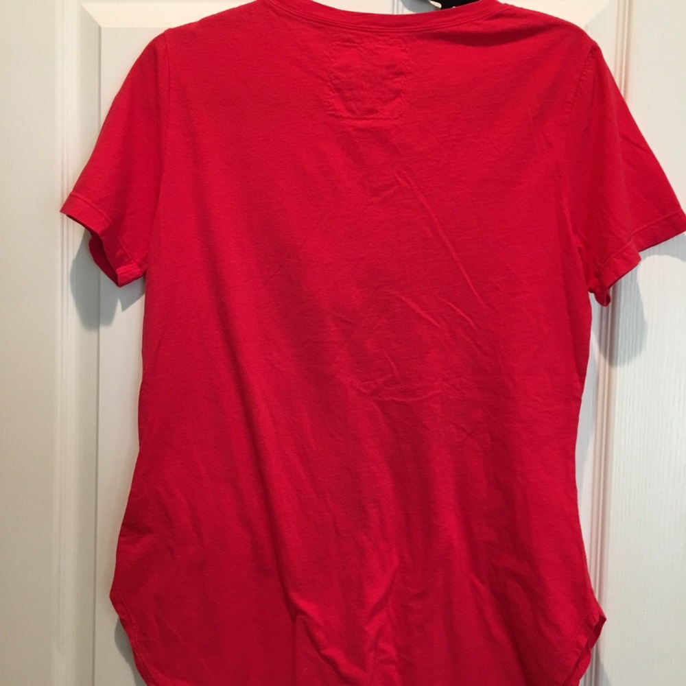 Johnny Was Red Embroidered Floral Top - Picture 2 of 5